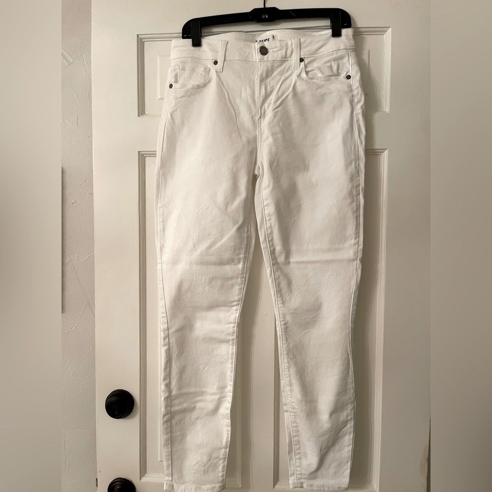 PAIGE White Skinny Jeans - NWOT Size 30r